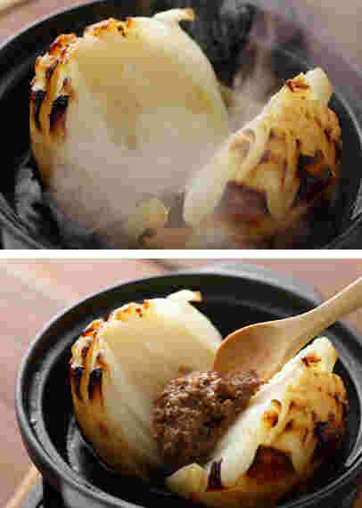 絶景レストランうずの丘から島のうま玉淡路牛肉みそ添えの紹介