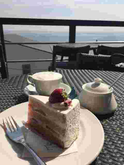 アマルフィカフェのケーキ