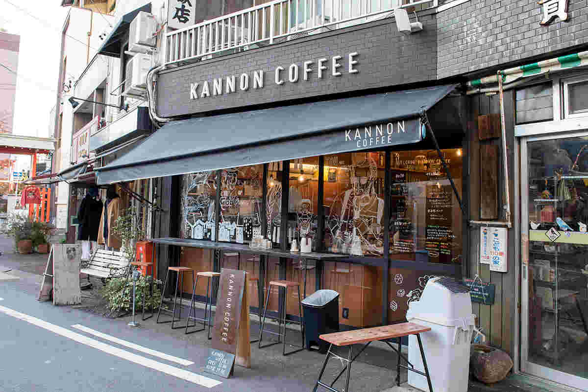 KANNONCOFFEEの外観