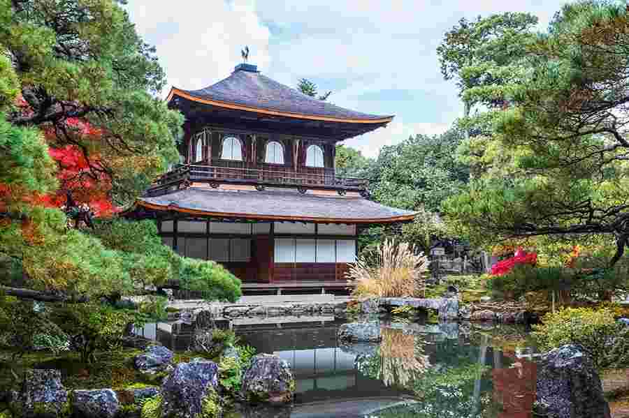 銀閣寺の画像