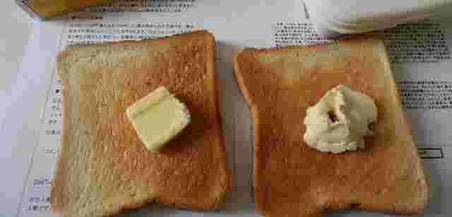 バターとマーガリン
