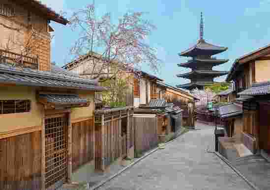 京都の街並み画像