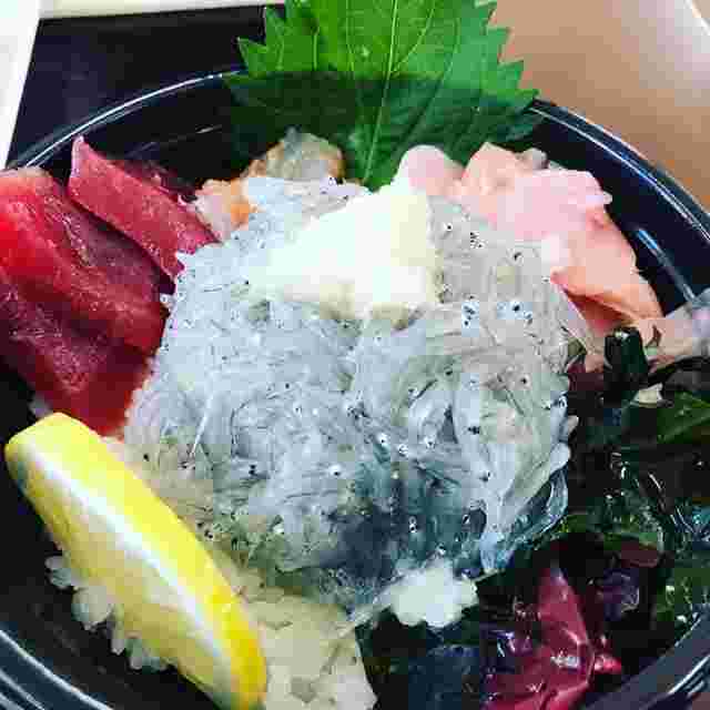 道の駅あわじ松帆アンカレイジパークのしらす丼の画像