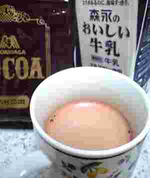 森永ミルクココアとうつるココア