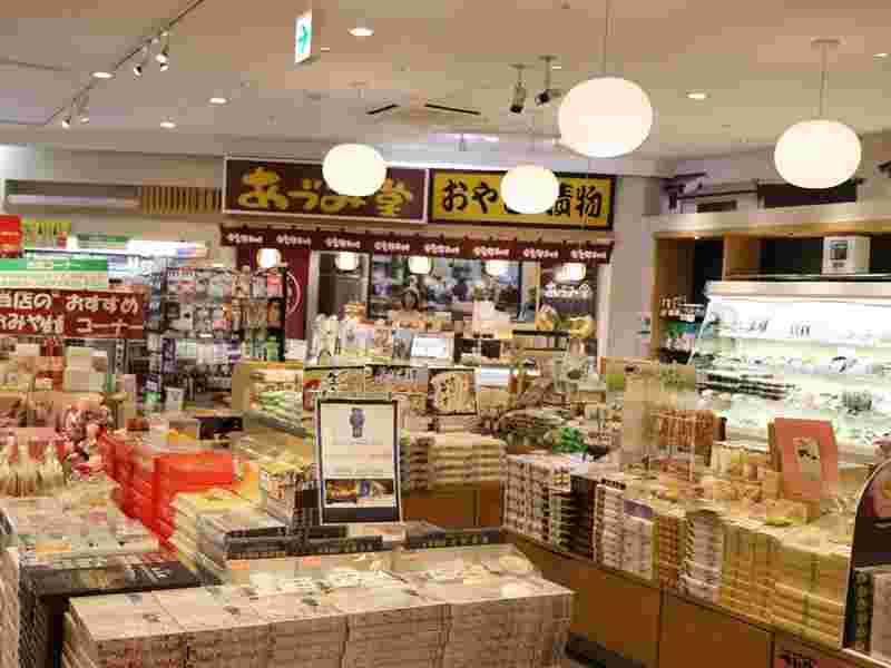 長野のお土産コーナー
