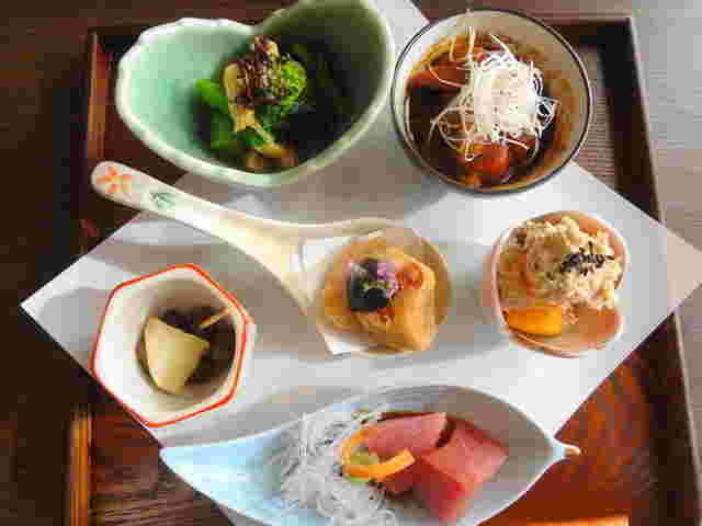 日本食ゆうがたのランチ