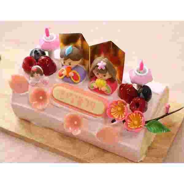 おこデパ ひな祭り ロールケーキ