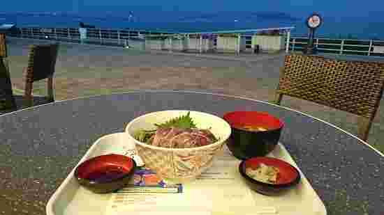 淡路サービスエリアTHE・丼のまぐろ漬け丼