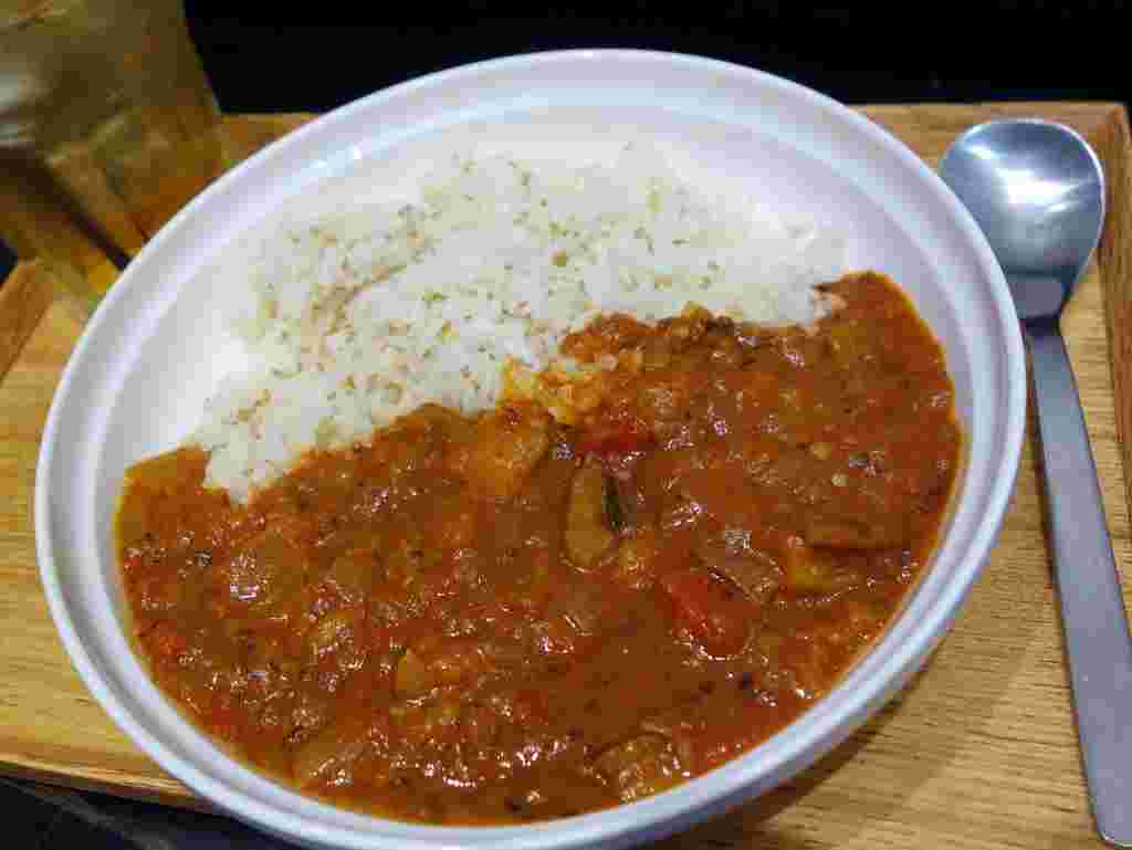 スープストックのカレーと白胡麻ごはん