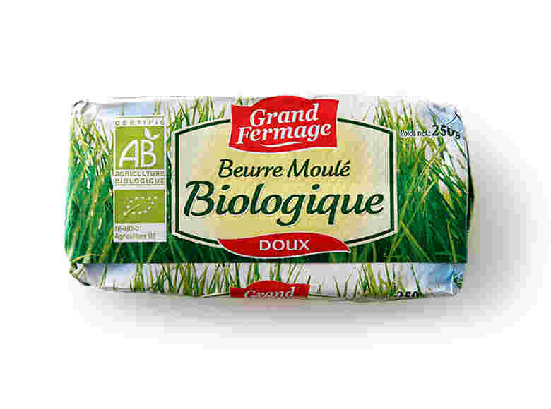 フランス産のグラスフェッドバター