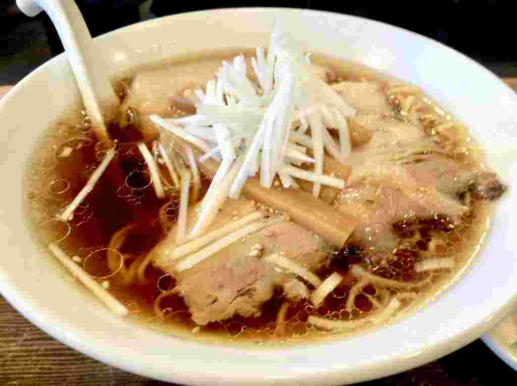 上田屋のラーメン