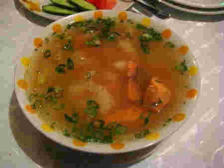 ロシアの魚スープ・ウハー