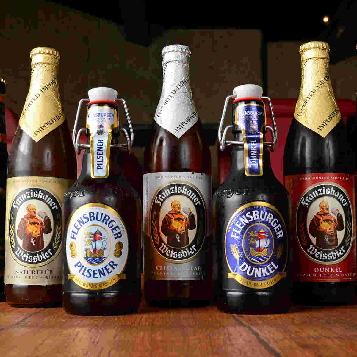 ドイツの瓶ビール