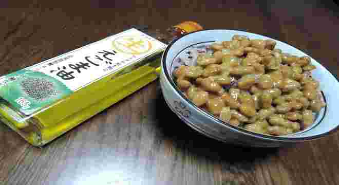 納豆とえごま油