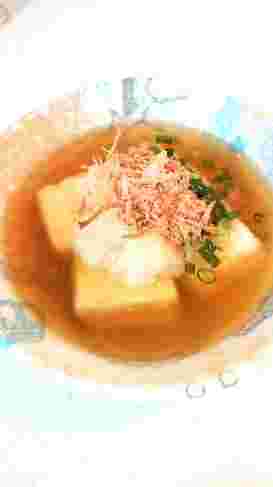 揚げ出し豆腐