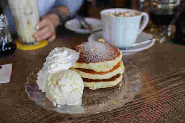 カフェ坂の下のパンケーキメニュー