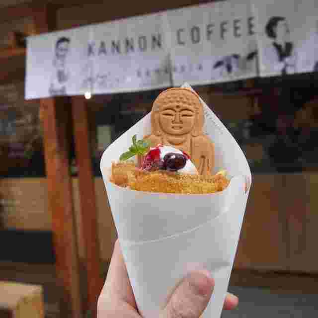KANNONCOFFEEのクレープ