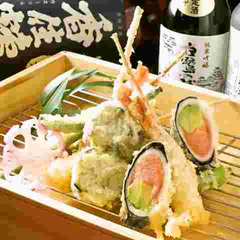 天ぷら盛合せ