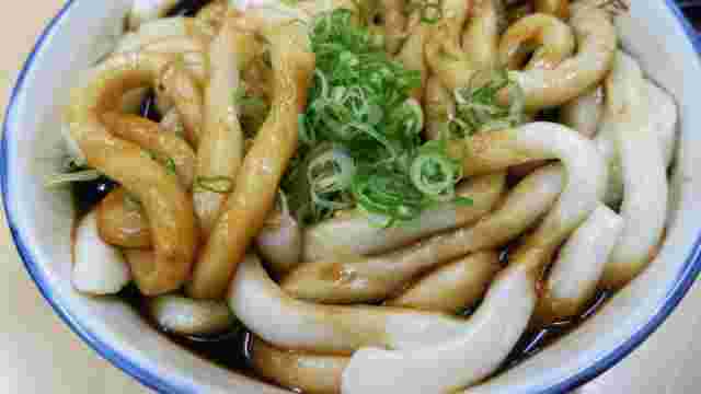 もちもち極太麺の伊勢うどん