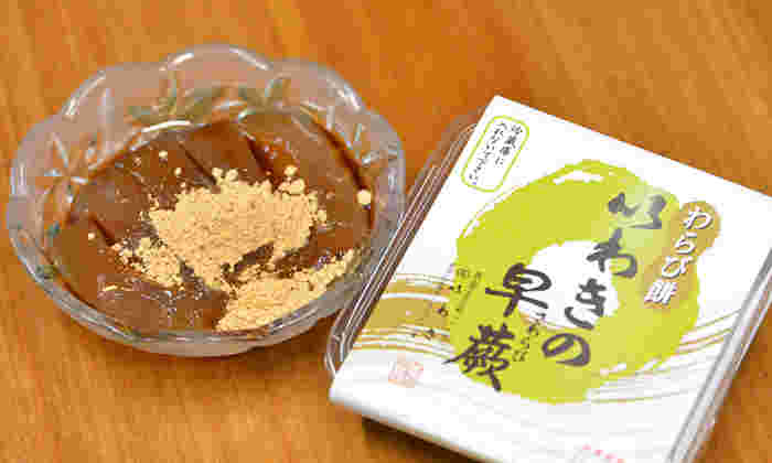 ぷるぷるでとろける黒糖の風味するいわきの早蕨