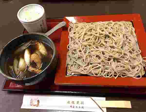 永坂更科布屋太兵衛鴨せいろ