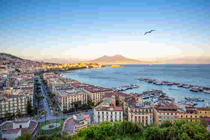 イタリアナポリの風景