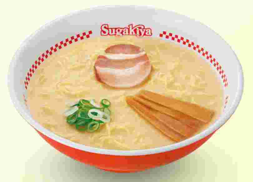 スガキヤのラーメン