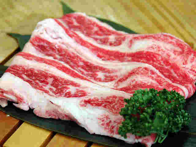 和牛の牛バラ肉