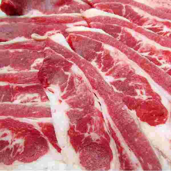 輸入牛バラ肉の脂身