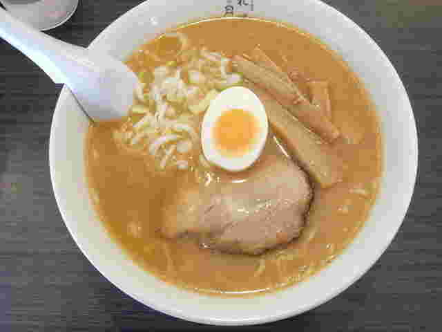三代目月見軒のラーメン