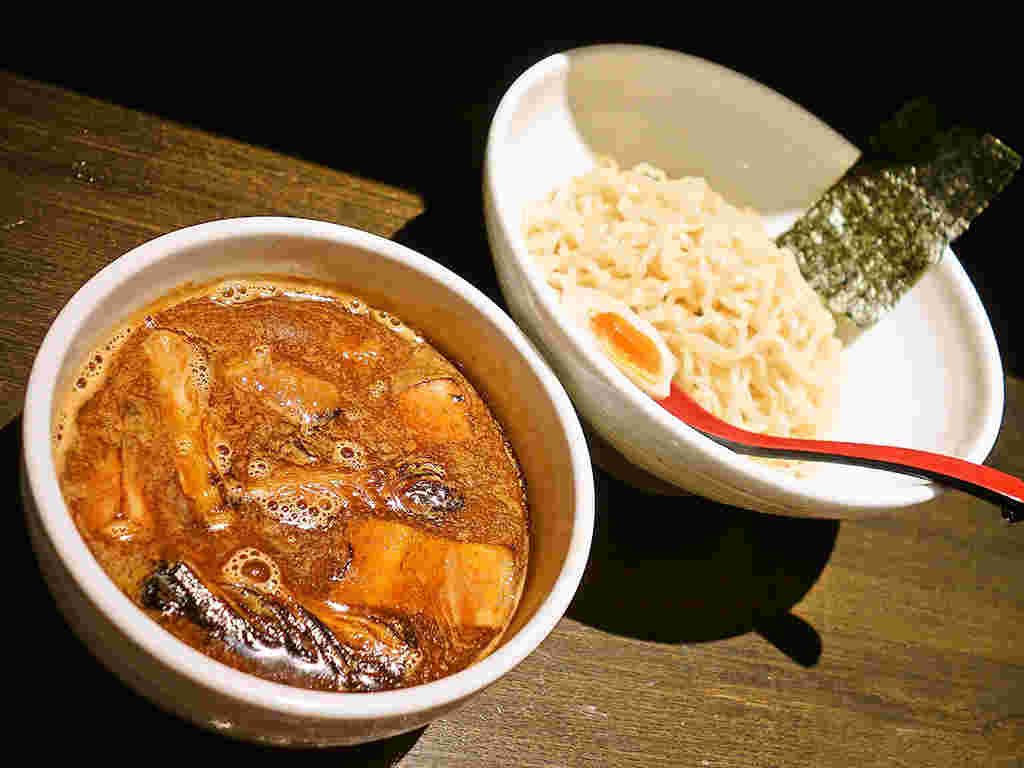 百戦麺磨鬼武者のつけ麺