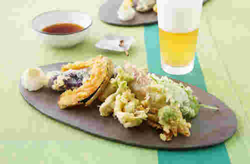 野菜の天ぷら盛り合わせ