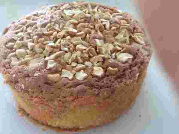 カシューナッツのケーキ