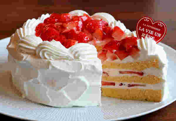 ショートケーキ、ホール