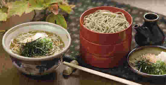 割子そばと釜揚げそば