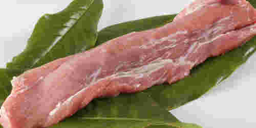カロリーの低い豚ヒレ肉1本