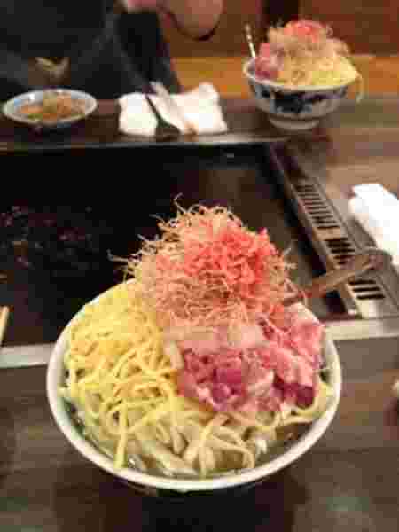 もんじゃ焼きのトッピング具材