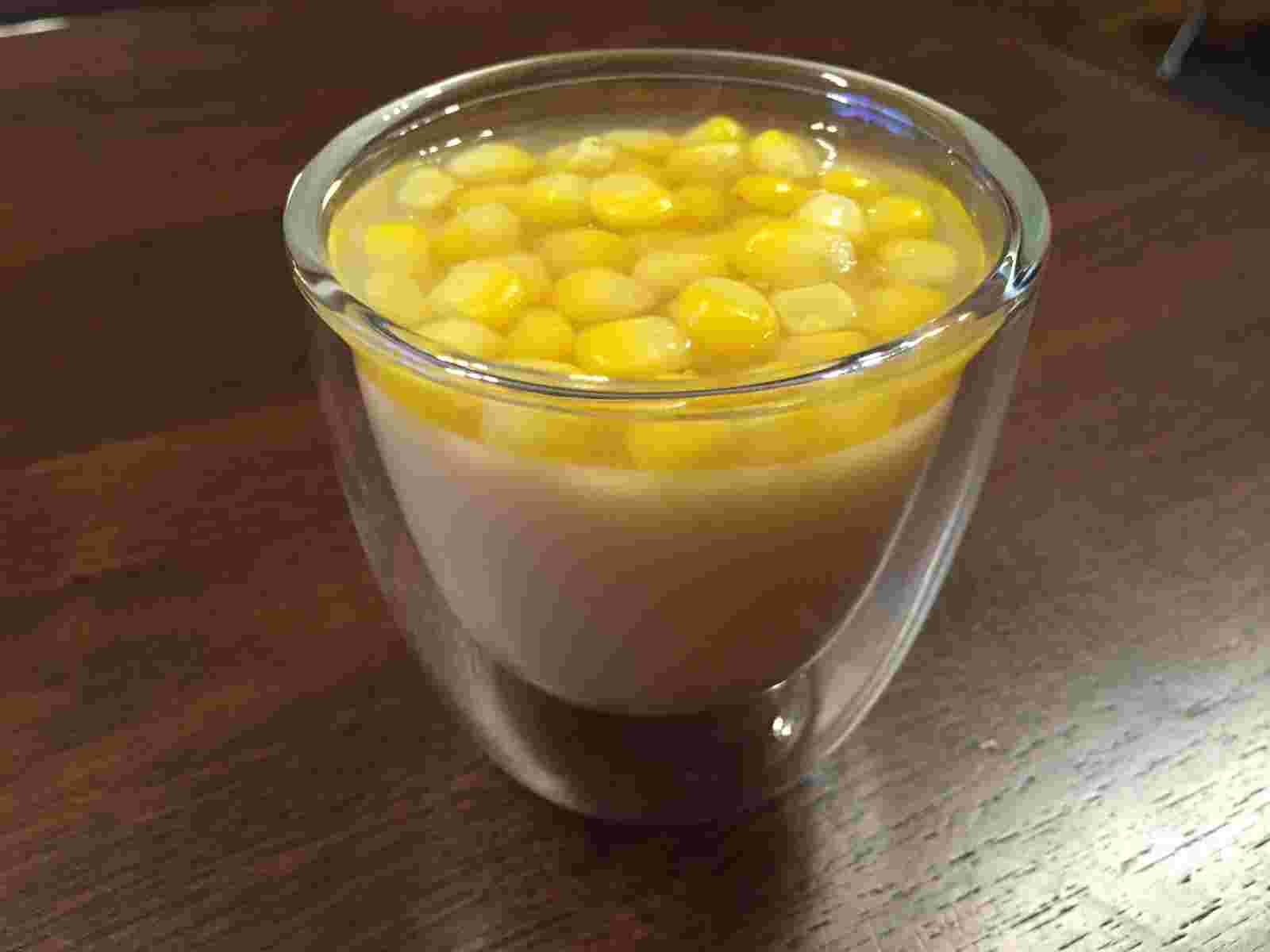 とうもろこしの茶わん蒸し