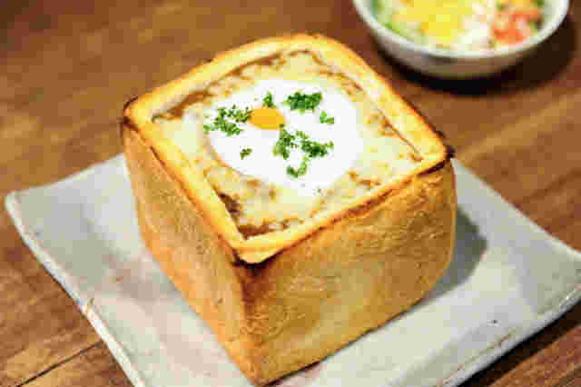 一斤のパンを使ったカレーパン