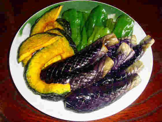 野菜の素揚げ