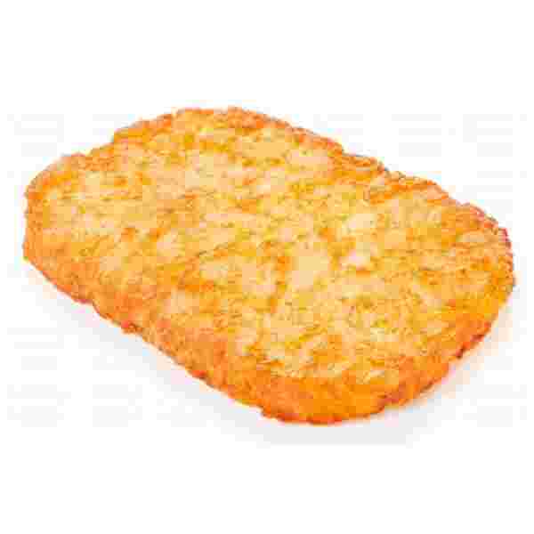 美味しそうな四角のハッシュドポテト