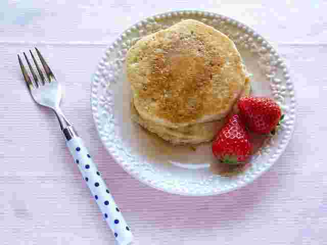 米粉とオートミールのパンケーキ