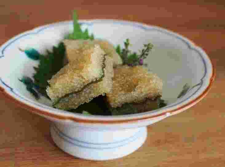 器に盛られた子持ち昆布