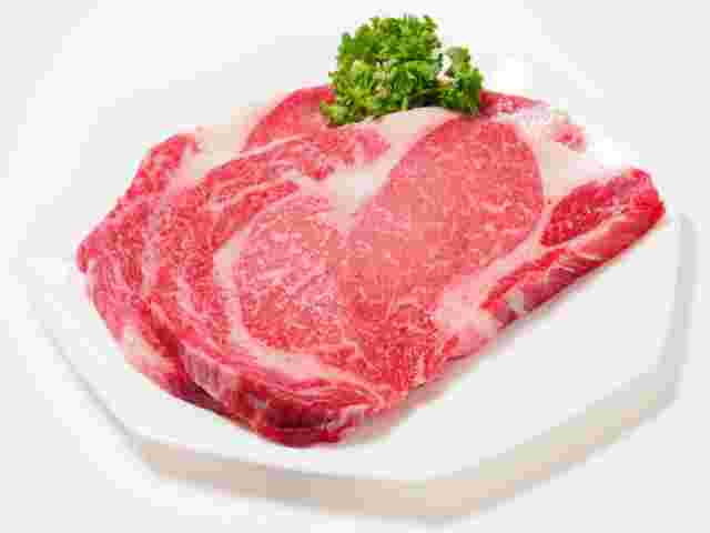 タンパク質の多い牛肉