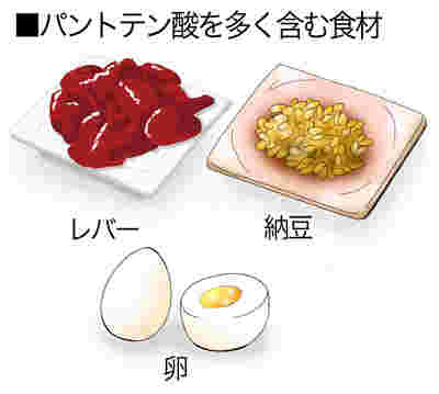 パントテン酸が多く含まれている食材