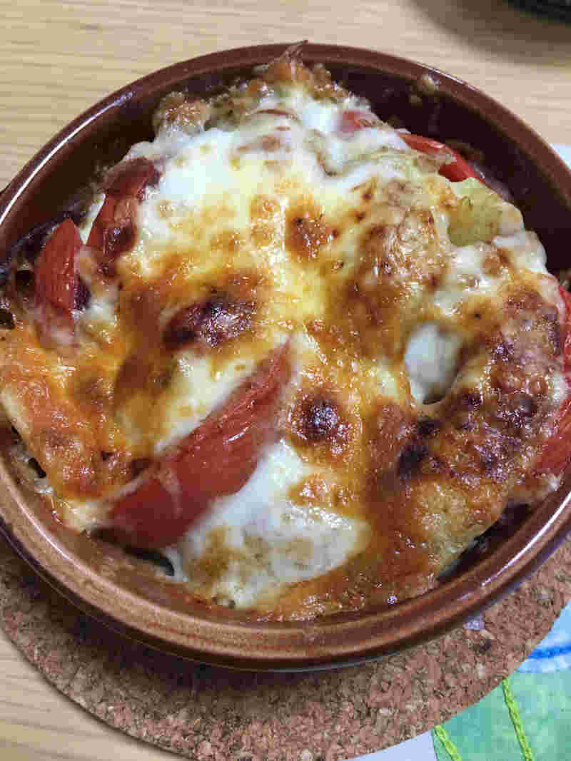 トマじゃがチーズ焼き