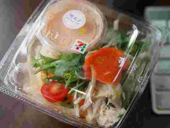 明太子クリームパスタサラダ