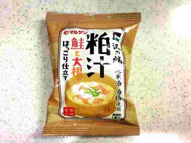 フリーズドライの粕汁