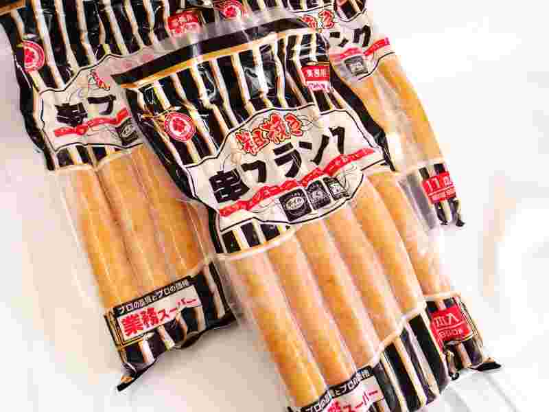 業務スーパーの粗挽き串フランク