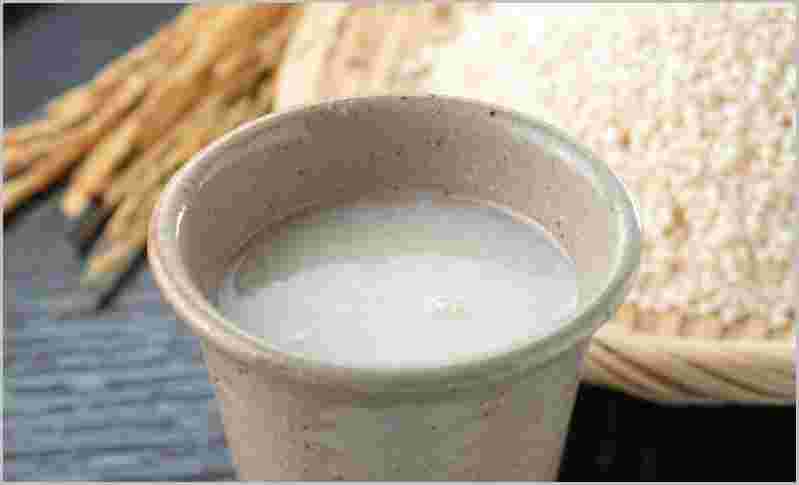 とろとろの美味しそうな甘酒